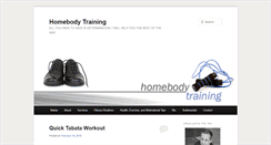 Desktop Screenshot of homebodytraining.ca